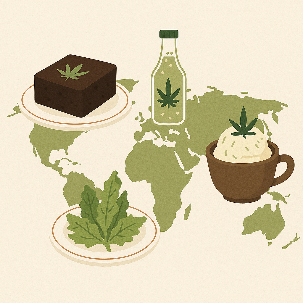大麻料理初探：合法國家的創意餐桌